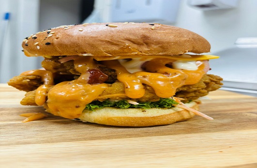 Chicken Karage Burger