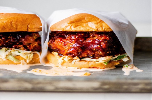 Korean Spicy Chicken Sandwich