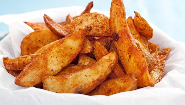 Wedges With Sour Cream