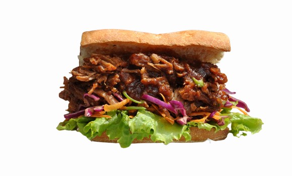 Smoked Pulled Pork Sandwich           