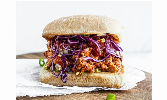 BBQ Jackfruit Sandwich