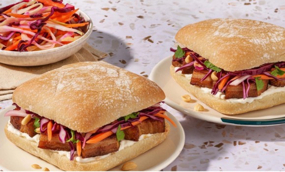 Honey Pork Belly Sandwich