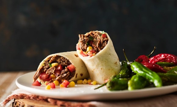 Slow Cooked Beef Wrap