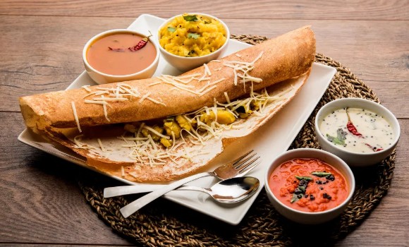 CHEESE ONION DOSA