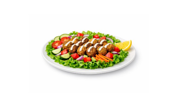 Falafel Meat on Salad
