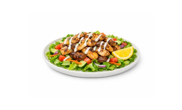 Chicken on Salad
