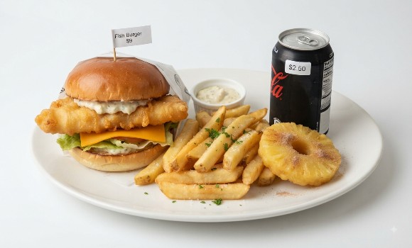 Fish Burger Combo