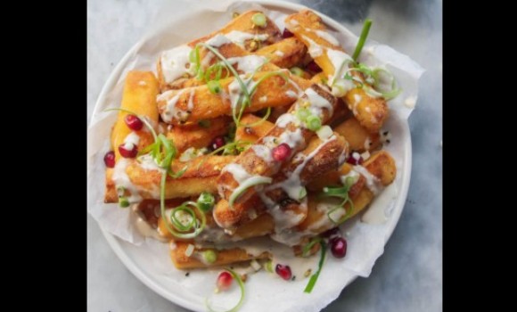 Halloumi On Chips