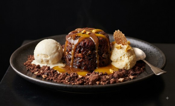 Sticky Date Pudding V