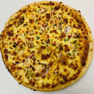 TANDOORI CHICKEN & SAUSAGE PIZZA LARGE