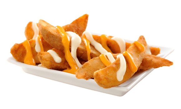 CHEESY CREAMY WEDGES 