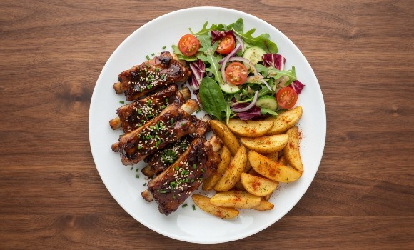 BOURBON PORK RIBS