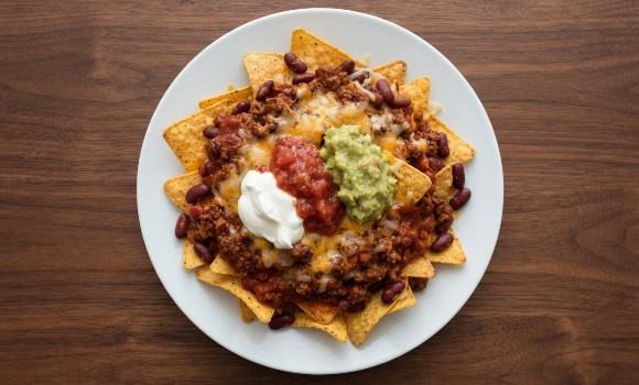 BEEF NACHOS