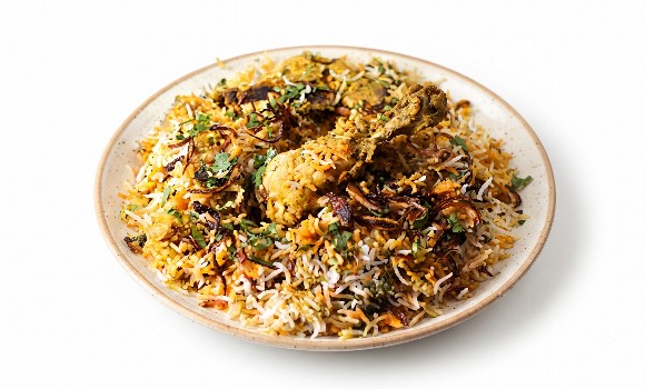 Hyderabadi Dum Chicken Biryani