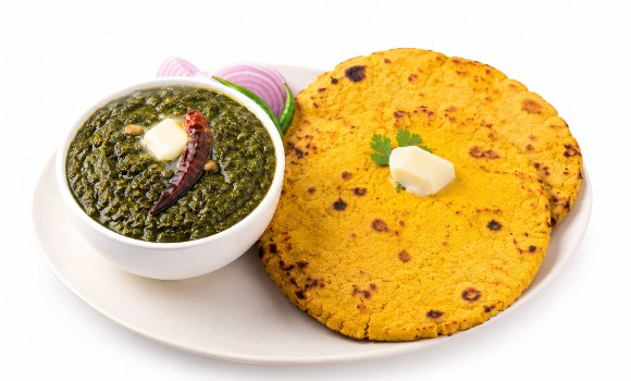MAKI ROTI SARSO SAAG