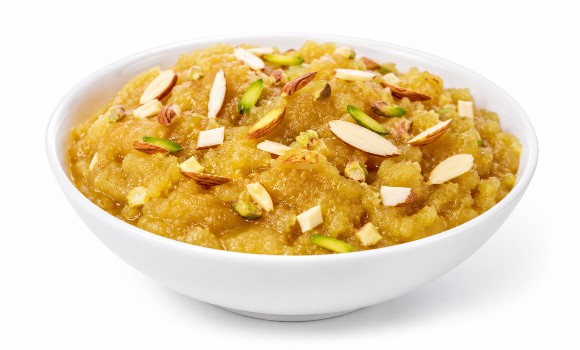 MUNG BADAM HALWA