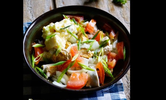 Salted Egg Salad