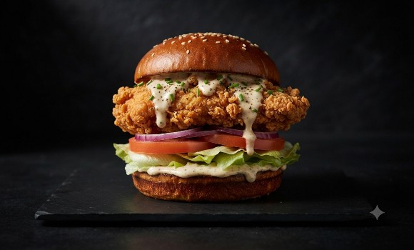 VEG PATTY SANDWICH