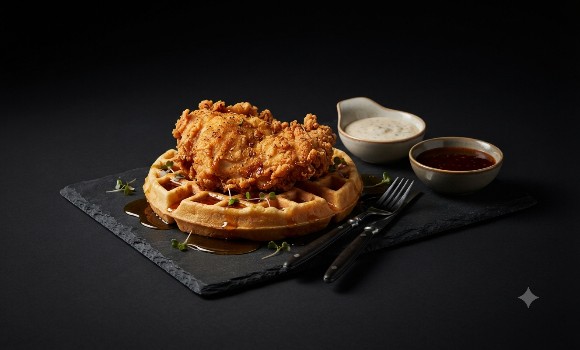Cluckin Waffles