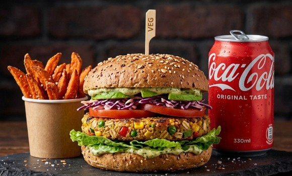 VEG PATTY SANDWICH COMBO