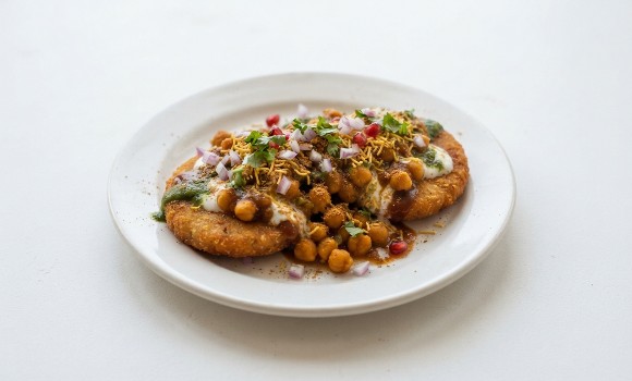 Aloo Tikki Chaat