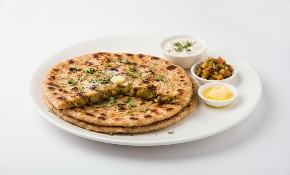 Cheese Aloo Paratha Combo