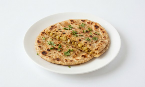Aloo and Onion Paratha
