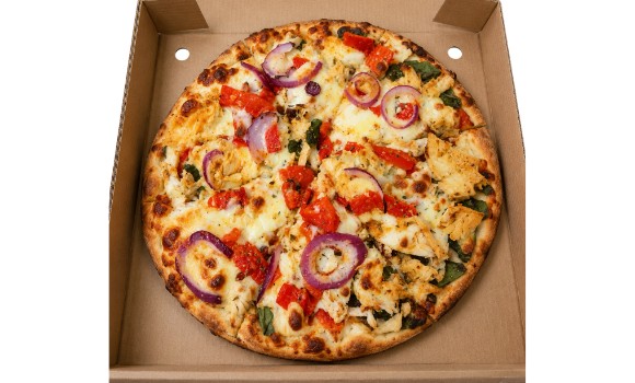 Peri Peri Chicken Pizza
