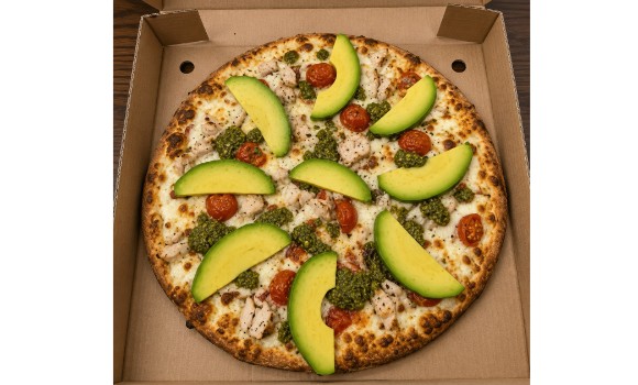 Pesto Chicken Pizza