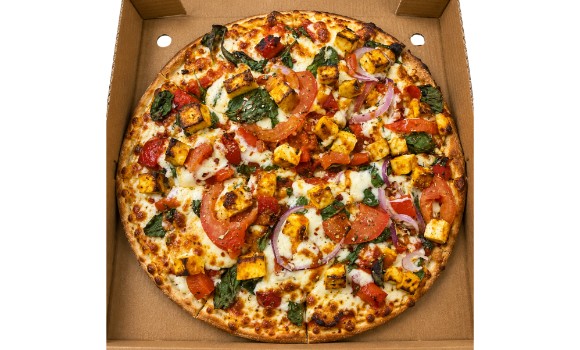 Spicy Paneer Pizza