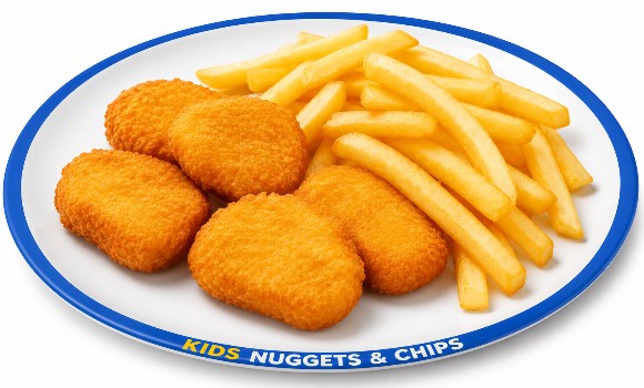 Kids Nuggets and Chips