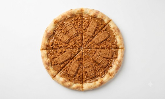 Lotus Biscoff Pizza