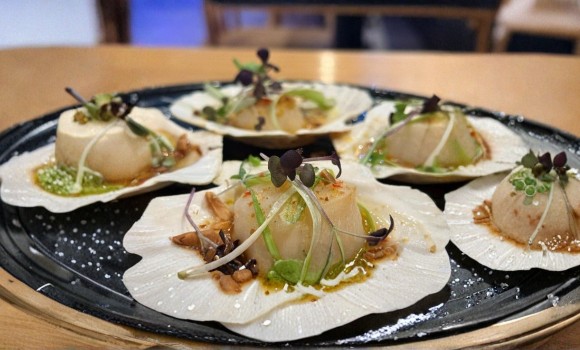 GRILLED SCALLOPS