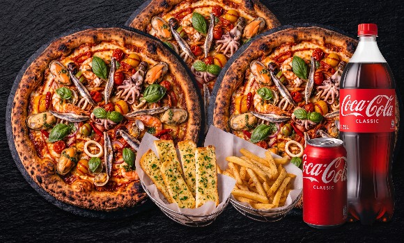 Three Pizza Combo