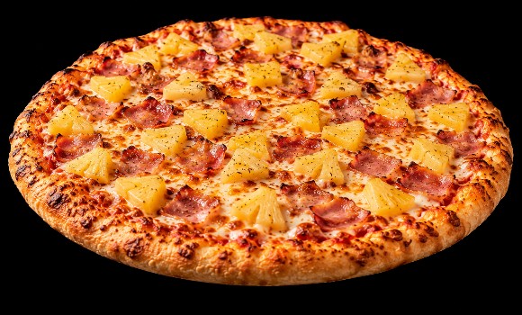Pineapple and Cheese Exotic Pizza