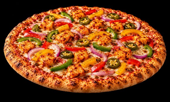 Peri Peri Paneer Pizza