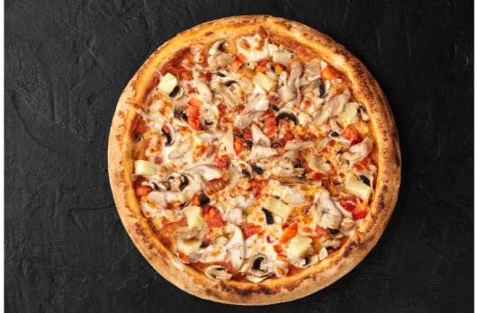 Pepperoni mushroom pineapple