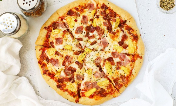Ham and pineapple