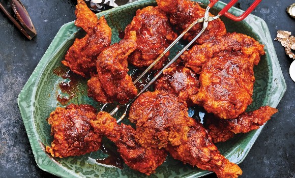 Nashville fried wings (6 Pieces)