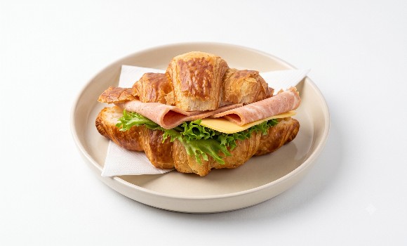 Ham and Cheese Croissant 