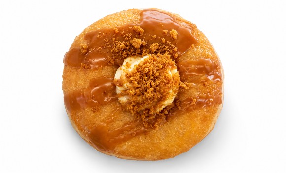 Biscoff Mousse Filled Donut 
