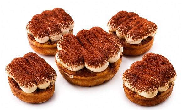 Tiramisu Cream Filled Donut 
