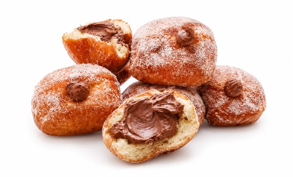 Espresso Chocolate Cream Donut 
