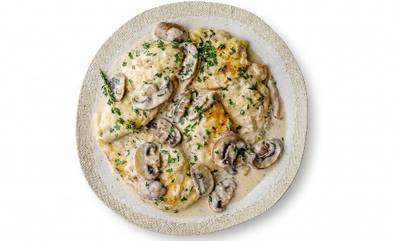 Creamy Mushroom and Chicken 