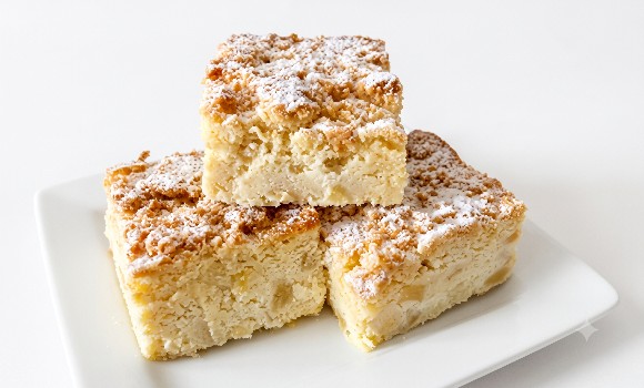 Apple Crumble Slice(GF) 