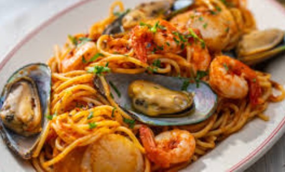 SEAFOOD LINGUINE MARINARA