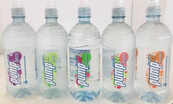 pump flavored water