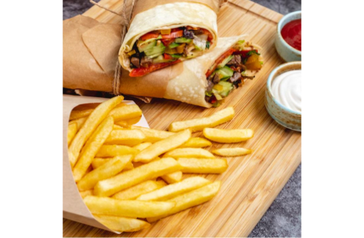 Kids Small Kebab &Chips